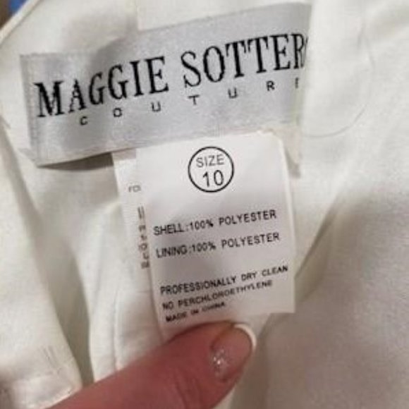 Maggie Sottero "Corinne" Wedding Gown - Sz. 10 - Picture 6 of 6